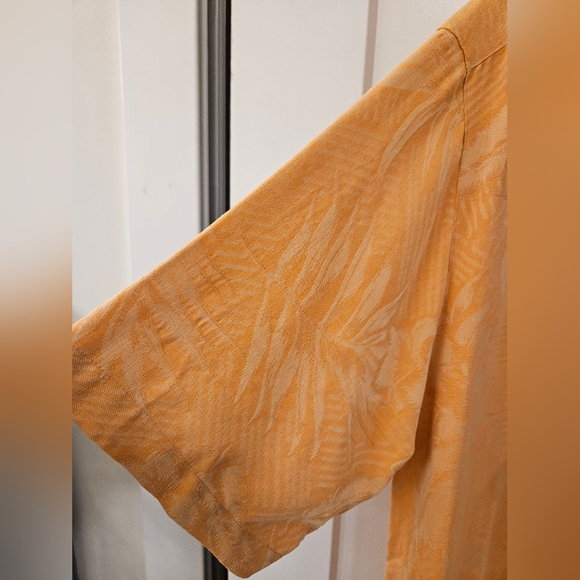 NWT - Silk Banana Cabana Orange Camp Shirt - Size L - Picture 4 of 10